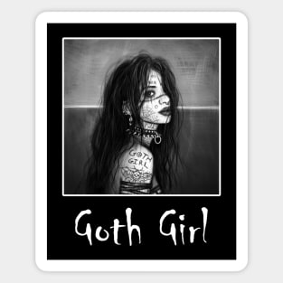 Goth Girl Magnet